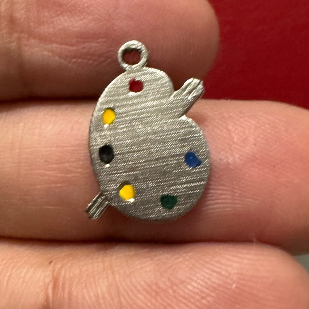 Vintage D&b Dolan & Bullock Sterling Art Easel Charm